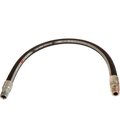 Alliance Hose & Rubber Co Ryco Hydraulic Hose Assembly, 3/4 In. x 30 In. 3000 PSI M+MS NPT, Isobaric Braid T3012D-030-20902320-1212